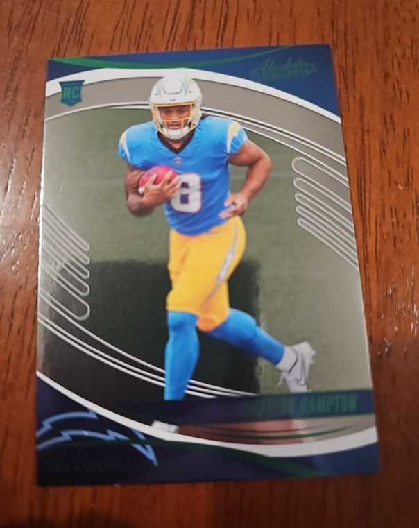2025 Panini Absolute #166 Omarion Hampton — front