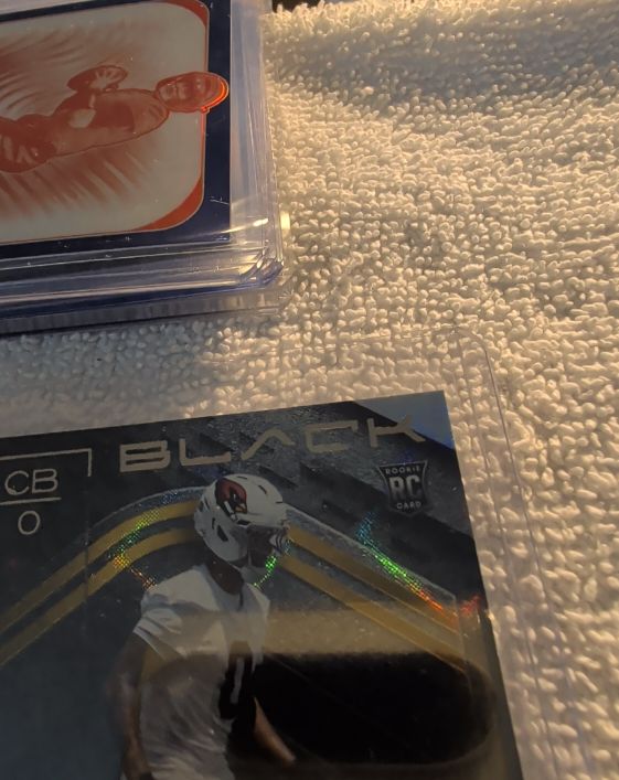 2020 Panini Black Rookie Card Arizona Cardinals CB — front