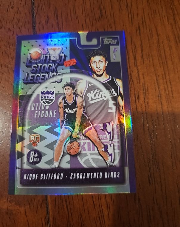 2025-26 Topps Limited Stock Legends #LST-24 Nique Clifford — front