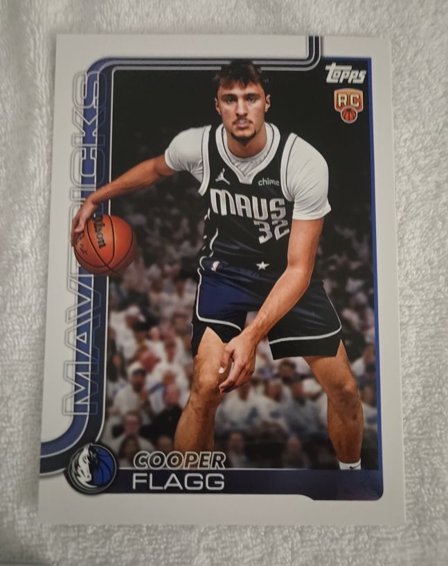 2025 Topps Basketball #OTC-11 Cooper Flagg — front