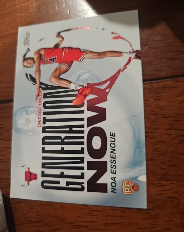 2025-26 Topps Generation Now Noa Essengue — front