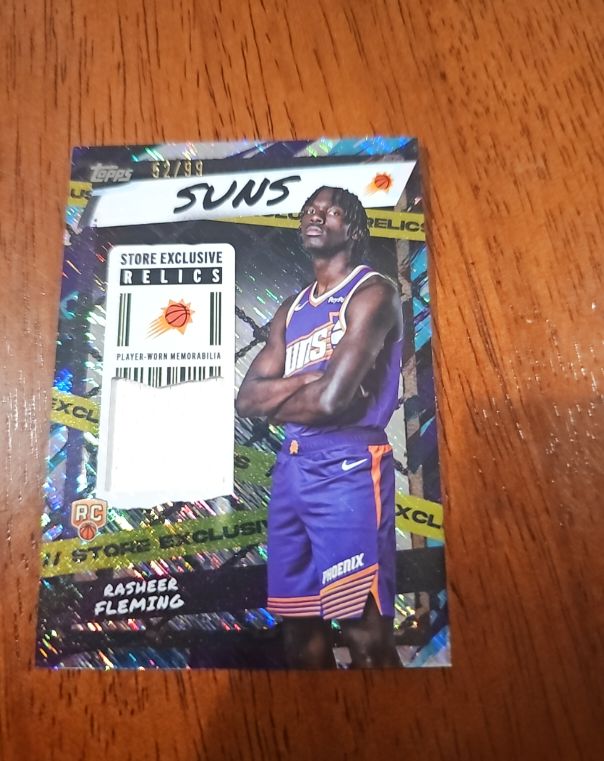 2025 Topps Store Exclusive Relics #Rasheer Fleming — front