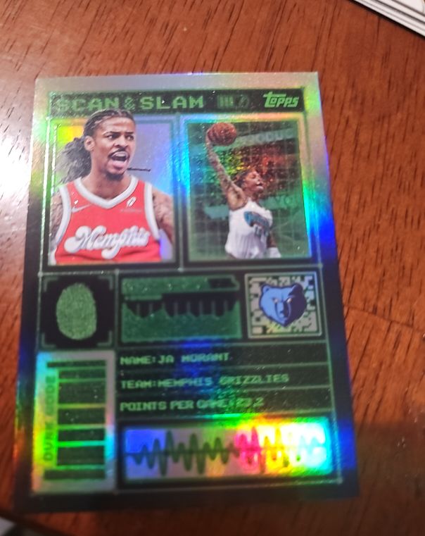 2025-26 Topps Scan & Slam #SS-24 Ja Morant — front