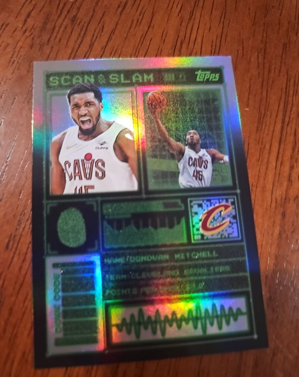 2025-26 Topps Scan & Slam #SS-45 Darius Garland — front