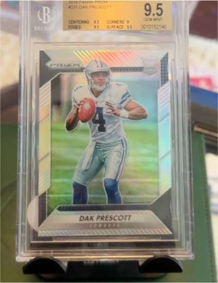 2016 Panini Prizm #231 Dak Prescott — front