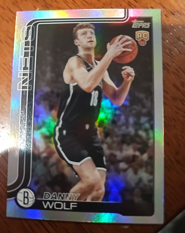 2025 Topps #227 Danny Wolf — front
