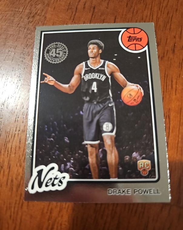 2025-26 Topps #80BK-68 Drake Powell — front