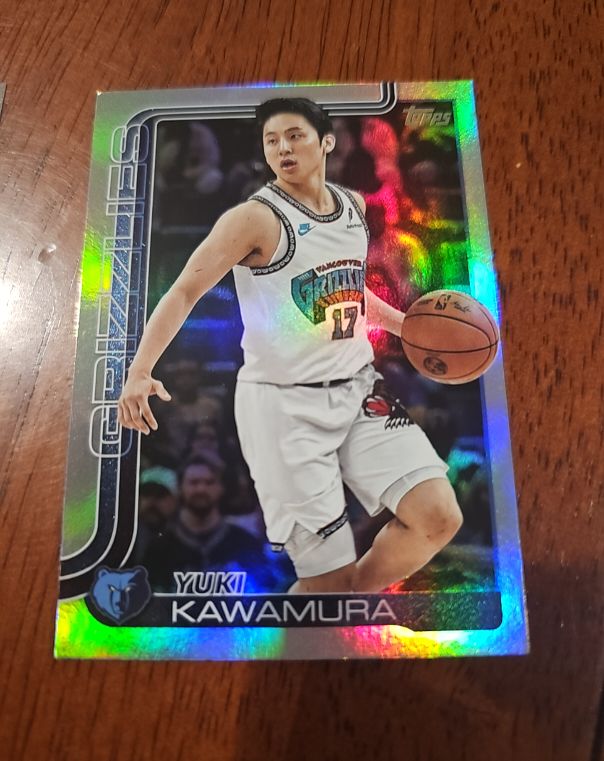2025-26 Topps #188 Yuki Kawamura — front