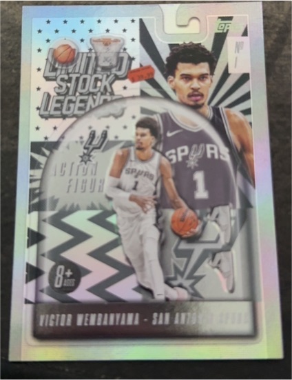 2025-26 Topps Limited Stock Legends #LST-33 Victor Wembanyama — front
