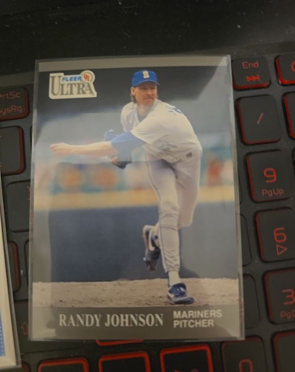 1991 Fleer Ultra #339 Randy Johnson — front