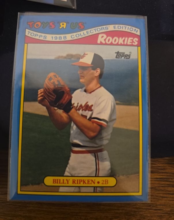 1988 Topps Toys R Us Rookies #25 Billy Ripken — front