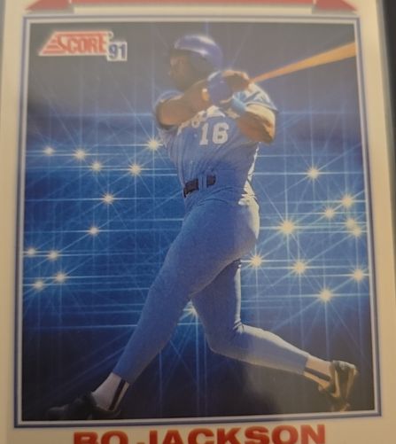 1991 Score #420 Bo Jackson — front