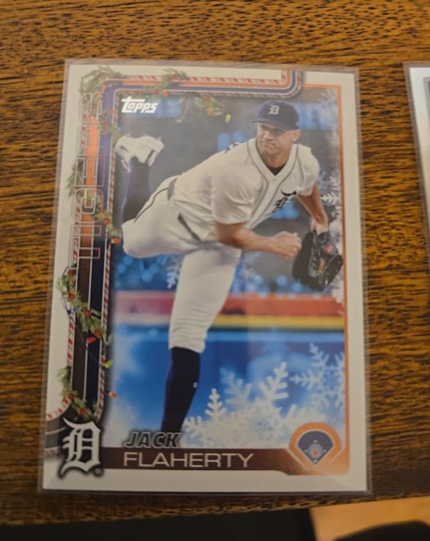 2025 Topps Holiday #H51 Jack Flaherty — front