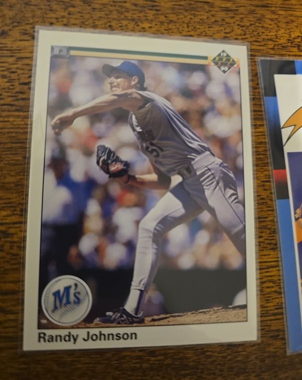 1990 Upper Deck #563 Randy Johnson — front