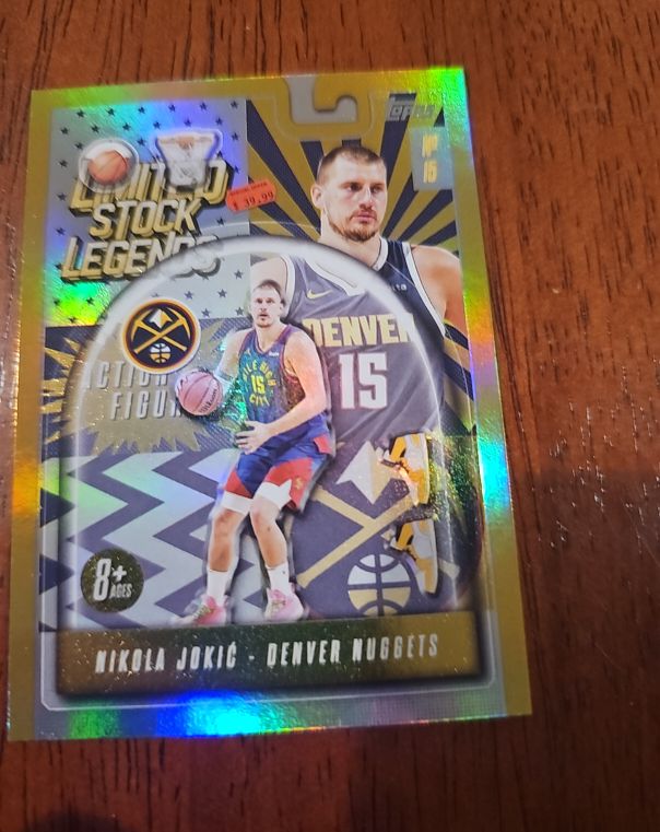 2025-26 Topps Limited Stock Legends #LST-41 Nikola Jokic — front