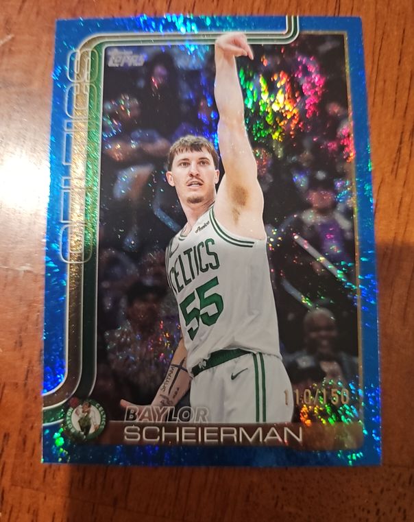 2025-26 Topps Basketball #5 Baylor Scheierman — front