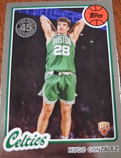 2025-26 Topps #80BK-100 Hugo González — front