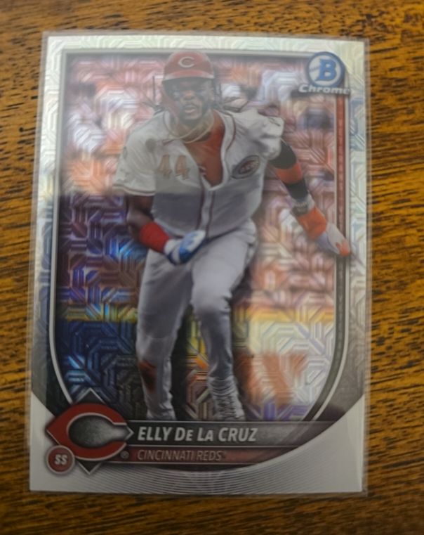2025 Bowman Chrome #89 Elly De La Cruz — front
