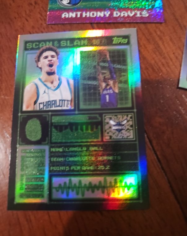 2025-26 Topps Scan & Slam #SS-17 LaMelo Ball — front