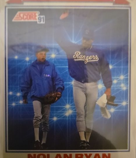 1991 Score #417 Nolan Ryan — front