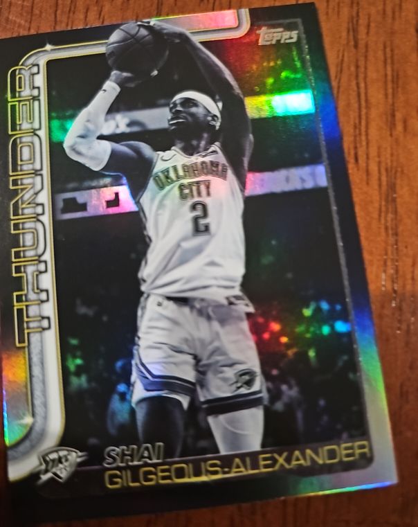 2025-26 Topps #115 Shai Gilgeous-Alexander — front