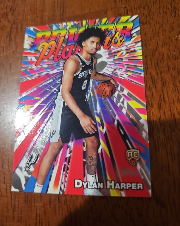 2025-26 Topps Flagship #PP-17 Dylan Harper Power Players Rookie Card — front
