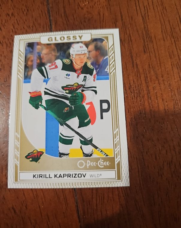 2023-24 Upper Deck O-Pee-Chee Glossy #R-28 Kirill Kaprizov — front