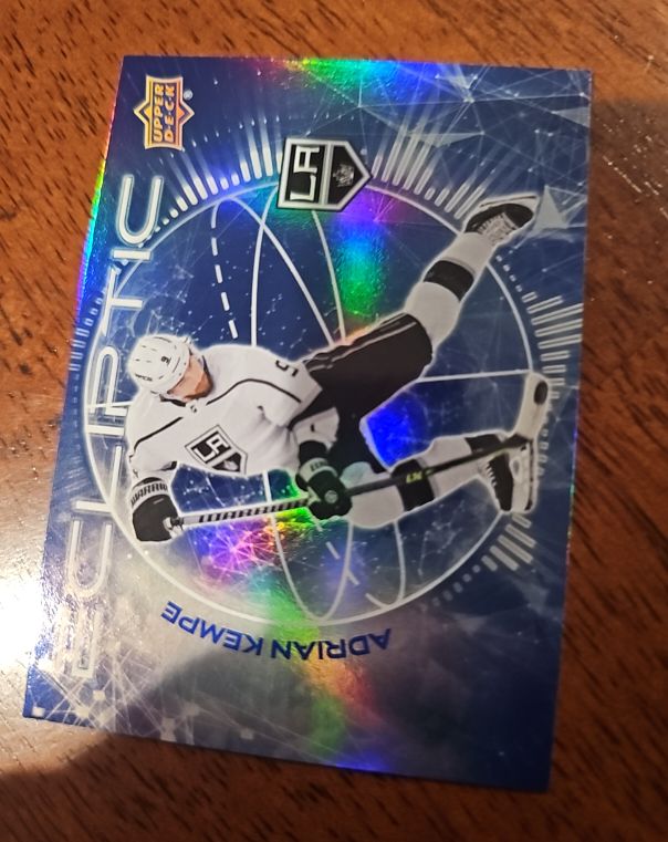 2023-24 Upper Deck Series 2 Ecliptic #EC-8 Adrian Kempe — front