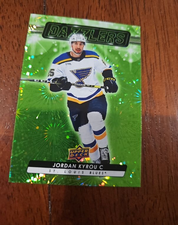 2023-24 Upper Deck Series 2 #DZ-52 Jordan Kyrou — front