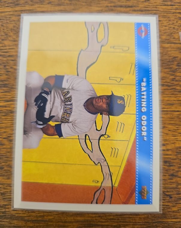 1992 Upper Deck Comic Ball 3 #6 "Batting Odor" — front