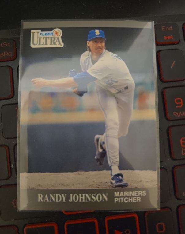 1991 Fleer Ultra #339 Randy Johnson — front