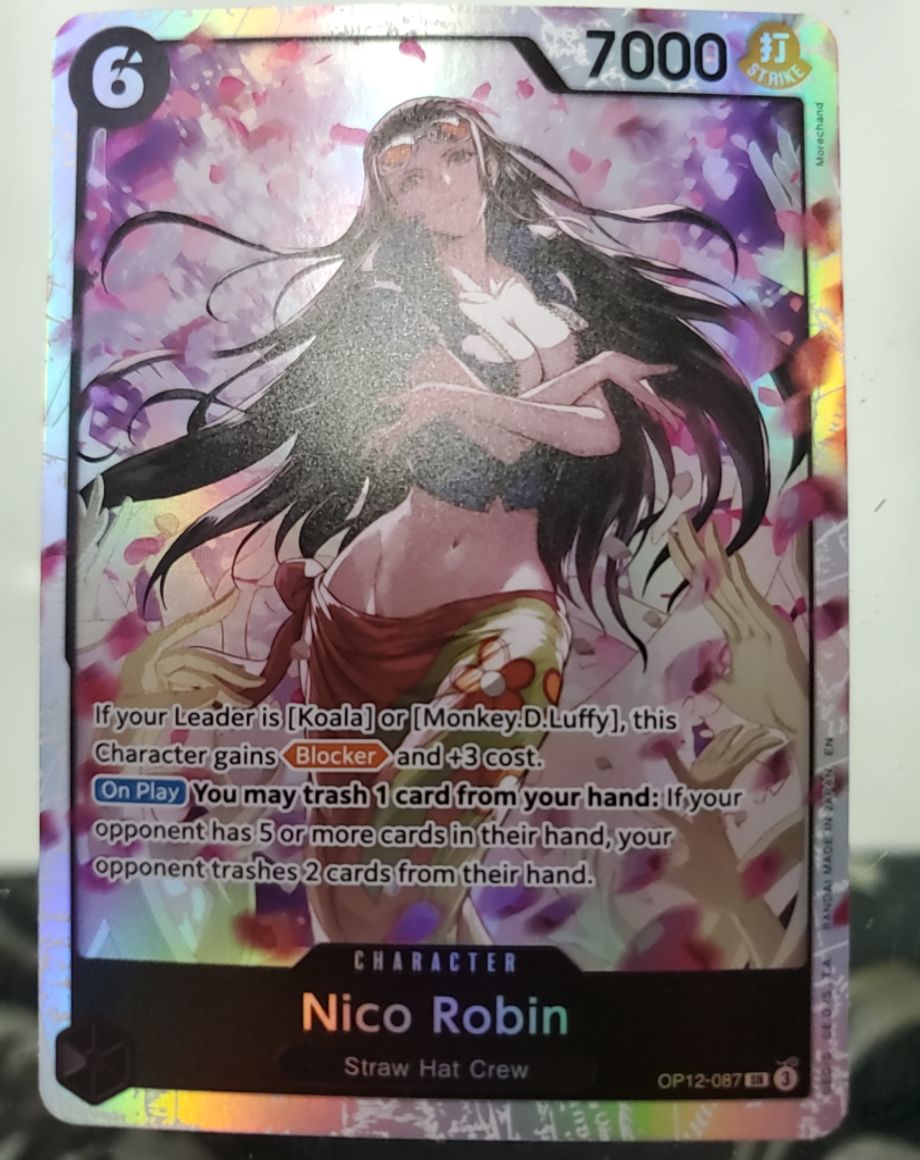 One Piece Legacy of the Master OP12-087 Nico Robin — front