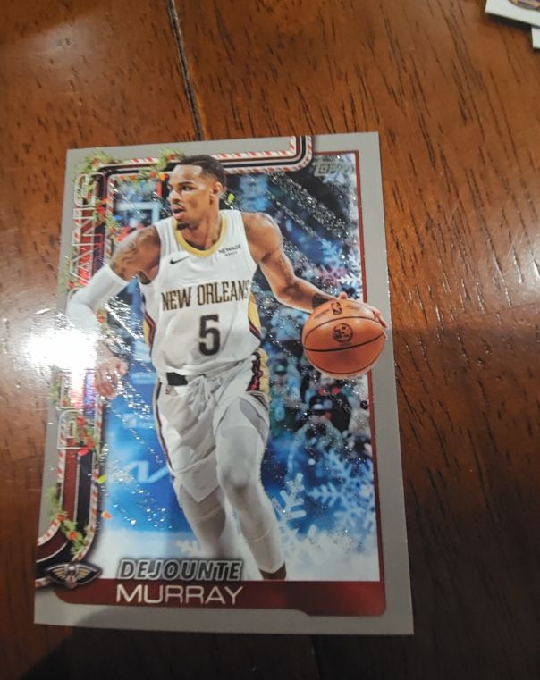 2025-26 Topps Holiday #H154 Dejounte Murray — front