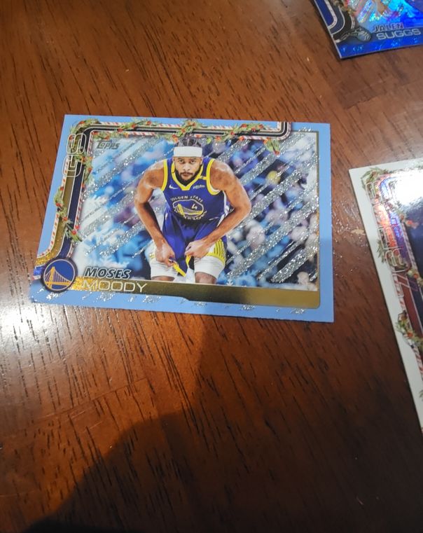 2025-26 Topps Holiday #H111 Moses Moody — front