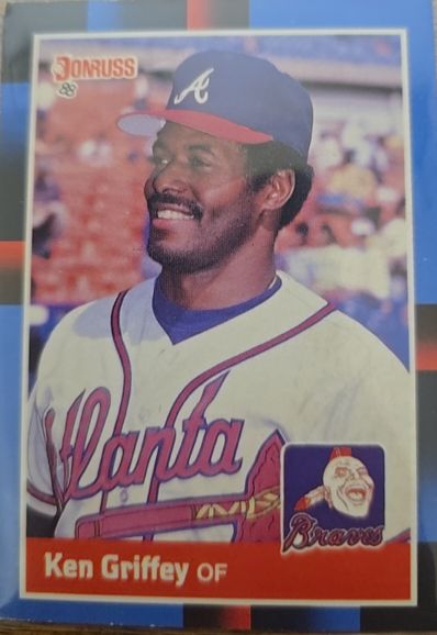 1988 Donruss #202 Ken Griffey Atlanta Braves — front