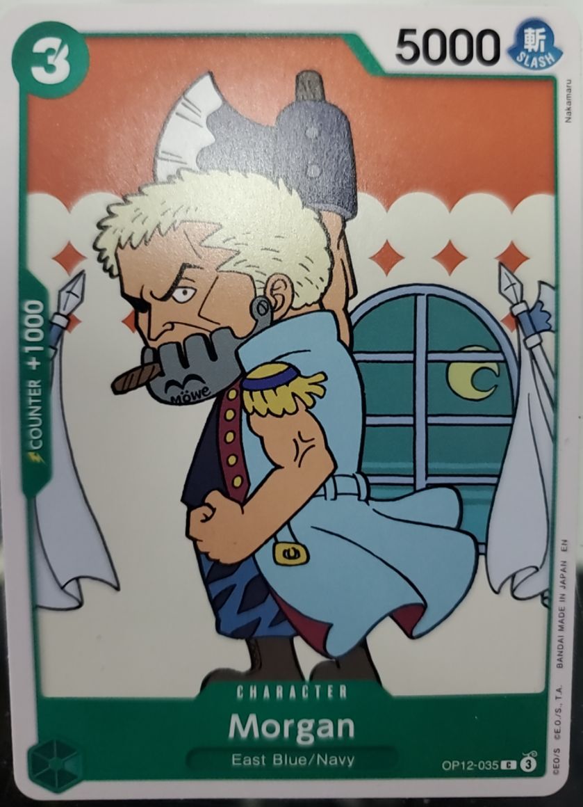 Morgan OP12-035 Legacy of the Master One Piece — front