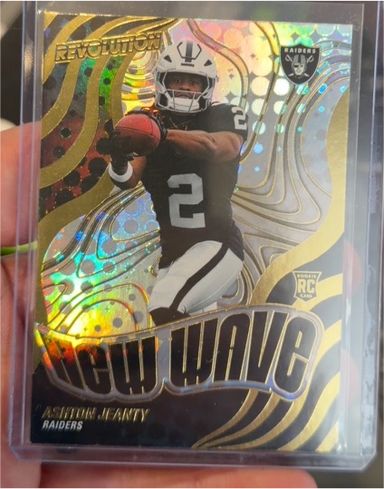 2025 Panini Revolution New Wave #5 Ashton Jeanty — front