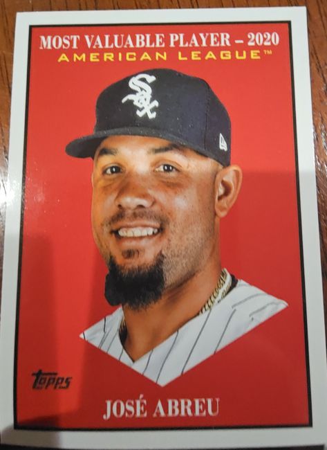 2020 Topps Most Valuable Player #MV-6 José Abreu — front