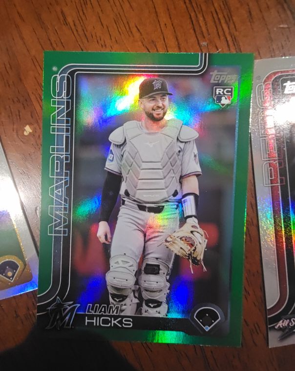 2025 Topps Update #US52 Liam Hicks — front