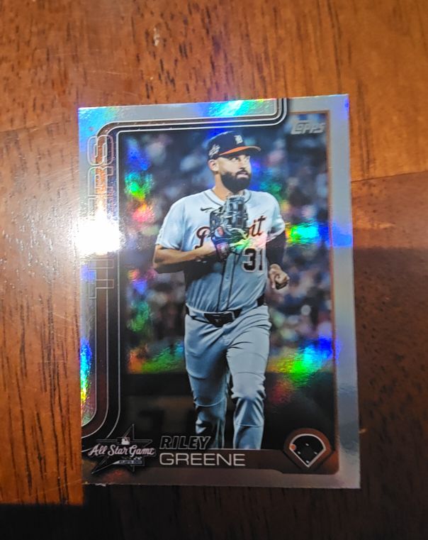 2025 Topps Update #ASG-12 Riley Greene — front