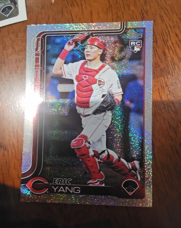 2025 Topps Update #US168 Eric Yang — front