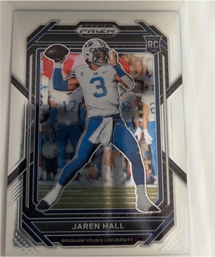 2023 Panini Prizm Draft Picks #105 Jaren Hall — front