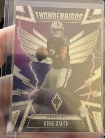 2025 Panini Phoenix Thunderbirds #7 Geno Smith — front