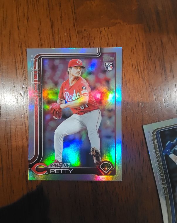 2025 Topps #RC Chase Petty — front