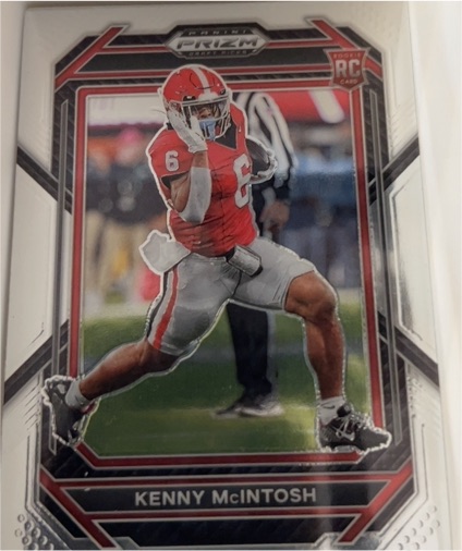 2023 Panini Prizm Draft Picks #120 Kenny McIntosh — front