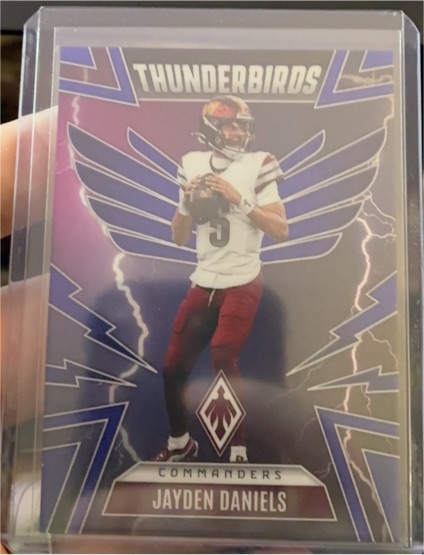2025 Panini Phoenix #50 Jayden Daniels Thunderbirds — front