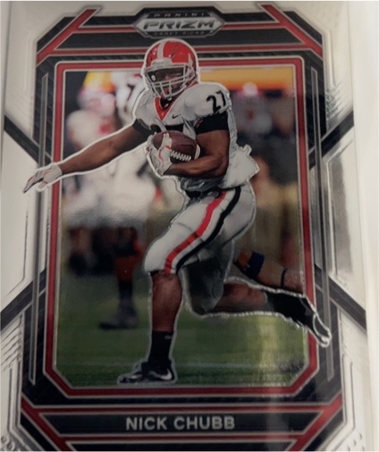 2023 Panini Prizm Draft Picks #80 Nick Chubb — front