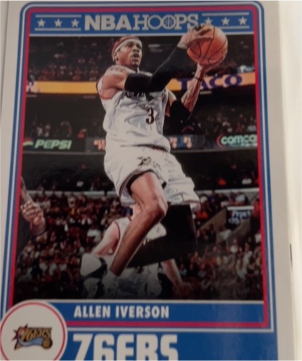 2023-24 Panini NBA Hoops #296 Allen Iverson — front