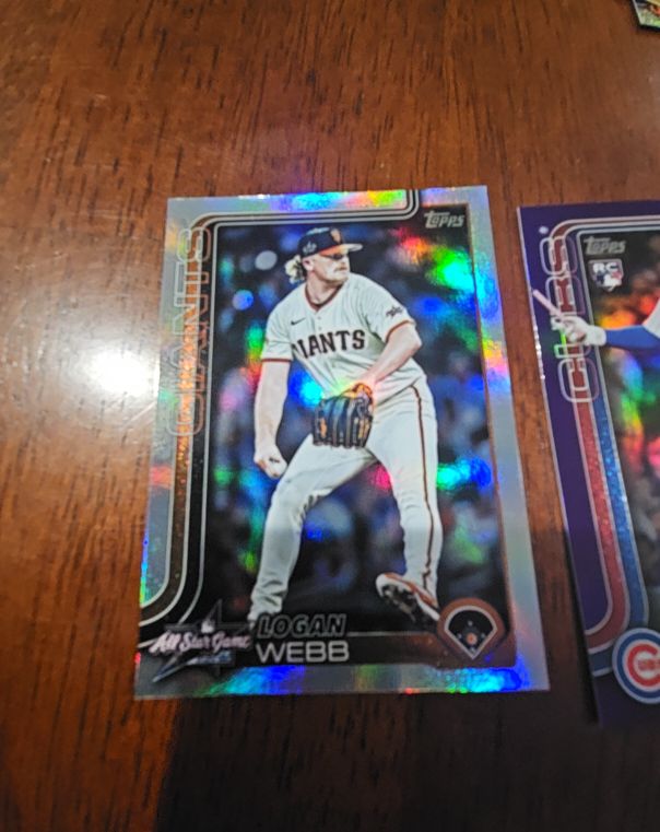 2025 Topps Update #ASG-17 Logan Webb — front