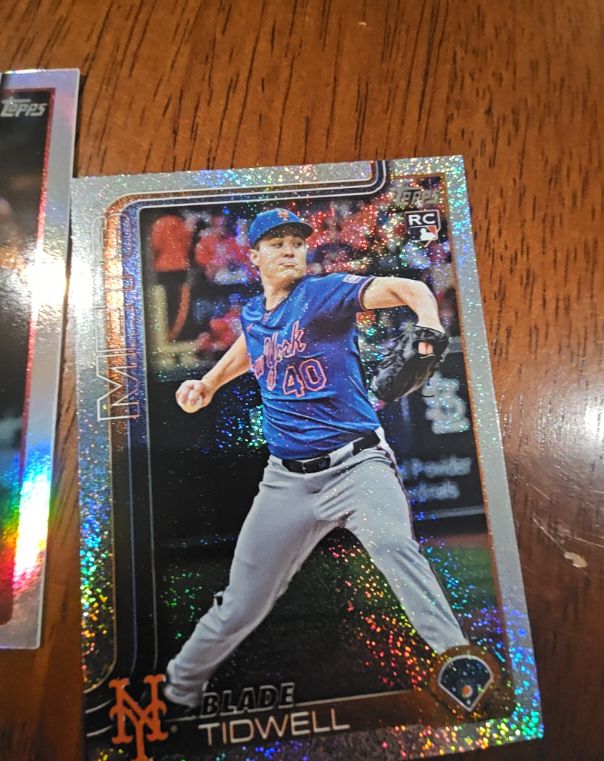 2025 Topps Update Series Baseball US22 Blade Tidwell — front